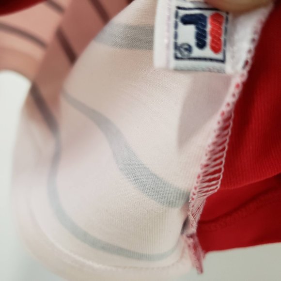 Fila V-neck Sleeveless Tee (fits XS-S) - Picture 2 of 3